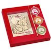 Coloring "Santa Claus with gifts"