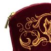 Торжокские золотошвеи / Velvet cosmetic bag "Romance"