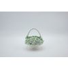 Дельта-Х / Souvenir "Basket with flowers" var.3 (round with a handle), parian