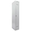 Metal cabinet for clothes BRABIX "LK 11-30", REINFORCED, 1 section, 1830х300х500 mm, 18 kg