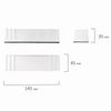 Eraser magnetic for magnetic marker boards (45х145 mm), BRAUBERG "Standard"