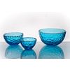 Гусевской Хрустальный завод / Crystal vase for cookies "Serenade" turquoise