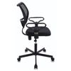 Chair CH-799M (CH-799AXSN) with armrests, black