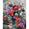 Опт-картина / Pittura con i numeri 40x50 Papaveri e tulipani