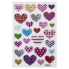 Stickers surround the "Heart", reusable, 10x15 cm, INLANDIA