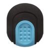 Eraser BRAUBERG "C-Grip", 46х39х12,5mm, black holder assorted, thermoplastic rubber