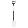 FISKARS / Bayonet shovel, lightweight, D-shaped handle, height 105 cm, aluminum handle