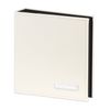BRAUBERG photo album for 200 photos 10x15 cm, smooth skin, customized box, white
