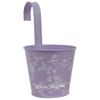 Kaemingk / Hanging pots for balconies Amalfi 14 cm lilac, metal
