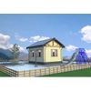 Frame country house, "Genoa" option 2, project 074, the Prod