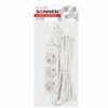 SONNEN / Mains extension cord U-135, 3 sockets, without grounding, 6 A, 5 m