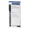 A special permanent marker for glass STAEDTLER (Germany), BLACK, round tip, 1 mm