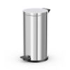 Waste bin Hailo Solid L 18 l., Stainless steel, chrome, with galvanized bucket