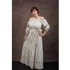 Гипюр / Dress is "Country" from linen thin fabric