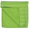 ЛАЙМА / Microfiber tile cloth, abrasive strips, double-sided, 30x30 cm, green