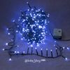 Kaemingk / LED dizi Lumineo Snake 7,5 m, 350 soğuk beyaz LED ampul, yeşil PVC, kontrolör, zamanlayıcı, IP44