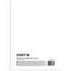 Child's medical card (Form 026/u-2000), A4, (198 x278 mm), 16 sheets, STAFF, white