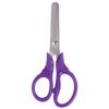 BRAUBERG scissors, 130 mm, ergonomic handle, carton packing with hanger, assorted