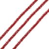 Filo di ciniglia per creatività "Shiny", rosso, 30 pz., 0,6x30 cm, ISOLA DEI TESORI