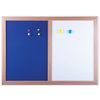 Quadro combinado: marcador magnético, têxtil para anúncios A3 (342x484 mm), BRAUBERG