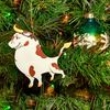 Christmas tree toy "New Year's bull"