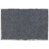 VORTEX / Entrance pile moisture-dirt-proof mat, 90x60 cm, thickness 7 mm, gray