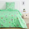 Экономь и Я / Save and Me / Baby bedding "Bunnies" 1.5sp, pink color, 147x210 ± 5cm, 150x214 ± 5cm, 70x70 ± 5cm - 1pc