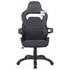 Computer chair BRABIX "Nitro GM-001", fabric, eco-leather, black