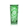 Гусевской Хрустальный завод / Crystal vase for flowers "Plum" green