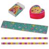 BRAUBERG / Notebook "Princess" SMALL FORMAT 56 sheets A6, 110x150 mm, hardcover, line, lock, sharpener, ruler, eraser, pencil, gift wrapping