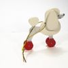 Toy Christmas tree "Poodle" white 1013