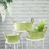 Kaemingk / Metal pots for flowers Autumn Provence 21-30 cm, 3 pieces