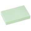 BRAUBERG / Self-adhesive block (stickers) PASTEL, 76x51 mm, 100 sheets, green