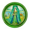Сувениры из Н.Тагила / Souvenirs from N. Tagil / Tray "Subject painting. Mistress of the Copper Mountain", 17 cm