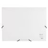 Folder on elastics BRAUBERG "Office", white, 300 sheets, 500 µm
