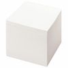 STAFF / Bloc note collé, cube 8x8 cm, 1000 feuilles, blanc, blancheur 90-92%