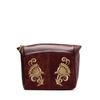 Торжокские золотошвеи / Leather cosmetic bag "Flower"