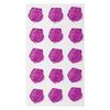 Rhinestones self-adhesive "Roses", pink, 18 mm, 15 PCs., on a substrate, TREASURE ISLAND