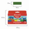 Clay wax BRAUBERG, 6 colors, 90 g, with a stack, Euro slot