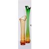 Гусевской Хрустальный завод / Crystal vase for flowers "Venice" small amber