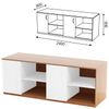 Table (PABLET 1) for the physics cabinet, 2400 x800s900mm, LDSP beech/plastic
