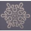 Снежинка / Snowflake / Classic round lace doily