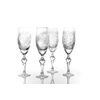 Гусевской Хрустальный завод / Set of crystal glasses "Recognition" with the inscription, 2 pieces