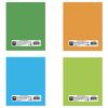 STAFF / Notebook A5, 48 sheets, cage, offset No. 2 ECONOMY, cardboard cover, "SEASONS" / 10 pcs.