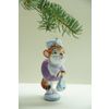 Ярославская майолика / Christmas tree toy "Tigress Bark"