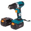 Drill screwdriver battery, 12 B, Ni-Cd, 600 rpm, 2 batteries, BORT BAB-12-D