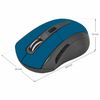 DEFENDER / Wireless Mouse Accura MM-965, USB, 5 buttons + 1 wheel-button, optical, blue