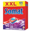 Dishwasher tablets 65 SOMAT "All-in-1"
