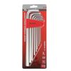 Set of imbus keys, 9 pieces, MATRIX, HEX (hex), 1.5-10 mm, CrV, elongated, plastic case