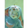 Ярославская майолика / Christmas tree toy "Baby hare"